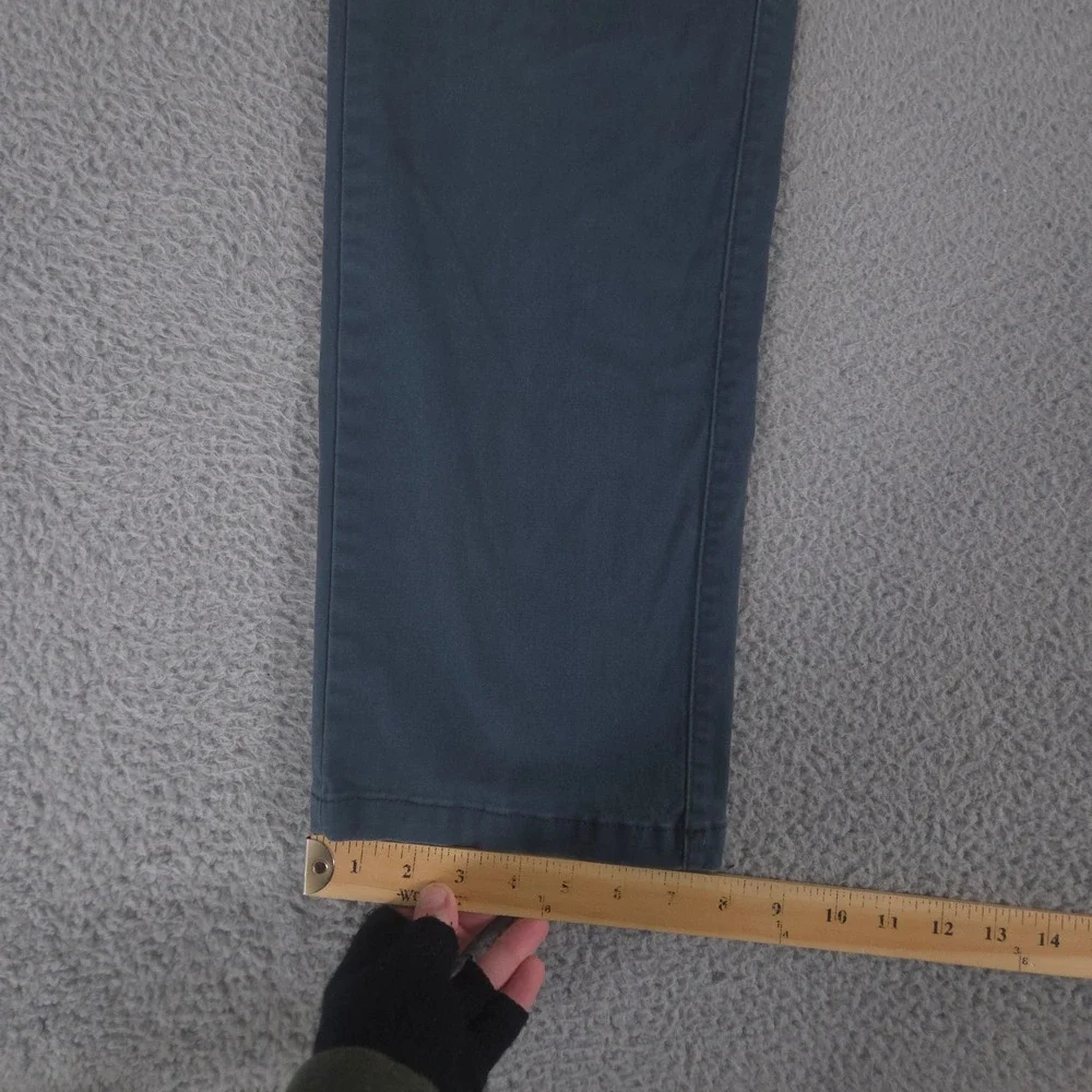 Lee Pants Men 30x32 Green Gray Extreme Comfort Straight Leg Cotton Stretch Chino